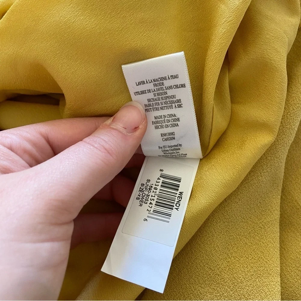 Dress The Population Anthropologie Wendy Ruffle Mini Dress - Picture 12 of 14